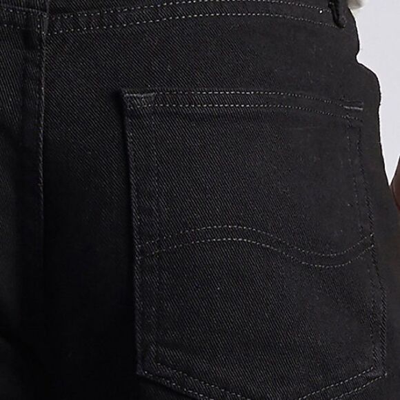LEE REGULAR FIT STRAIGHT LEG JEAN:DOUBLE BLACK 34x29 NWT IN PKG - Picture 5 of 9